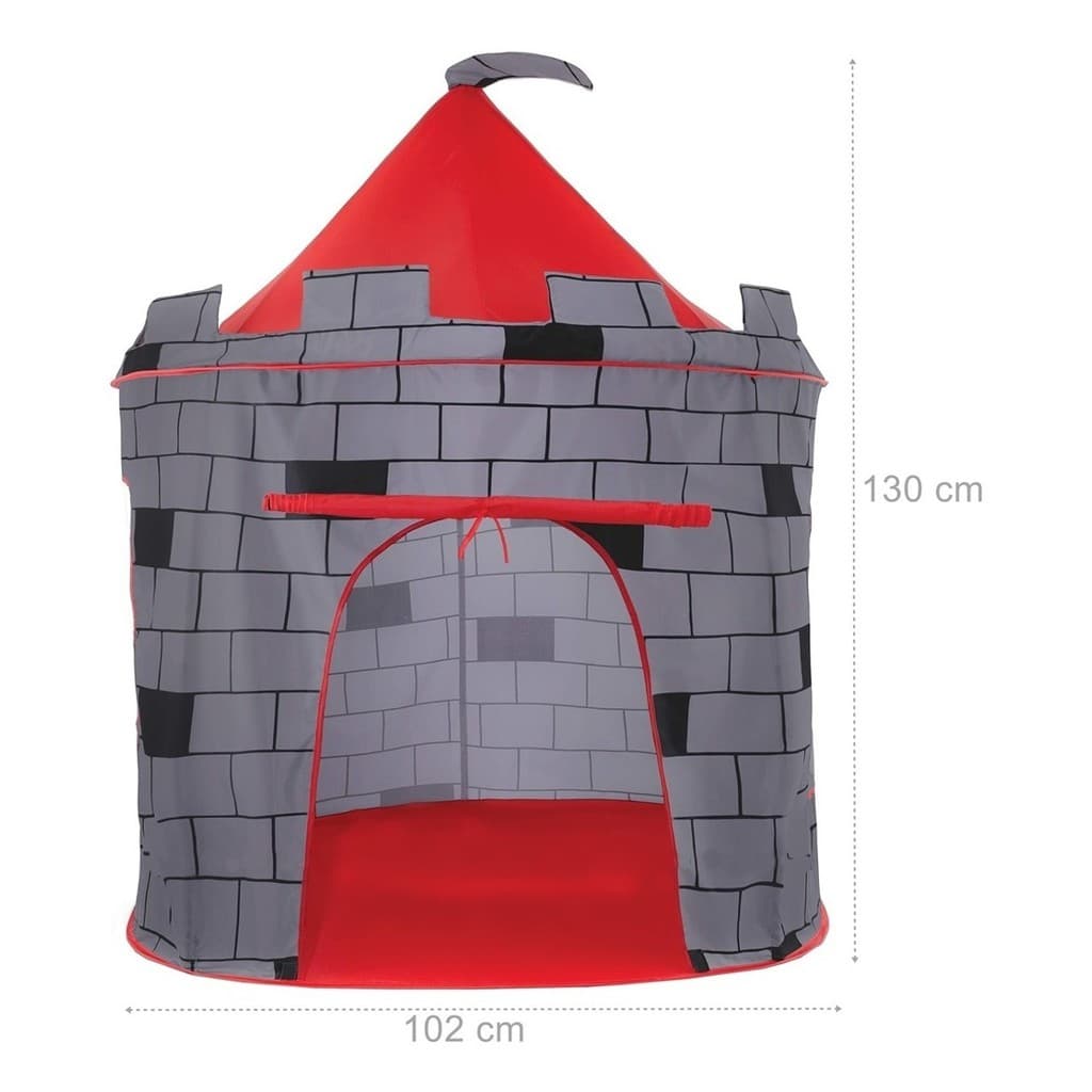 Barraca Tenda Toca Cabana Castelo Dobrável Infantil menino e menina Rosa/Azul À Pronta Entrega