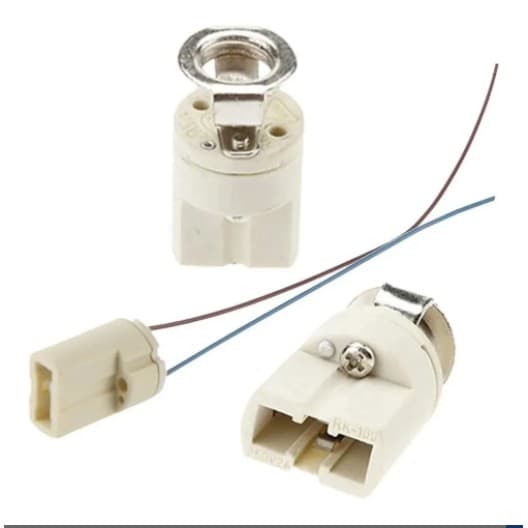 Soquete Para Lâmpada Halopin G9 Kit 02 Peças