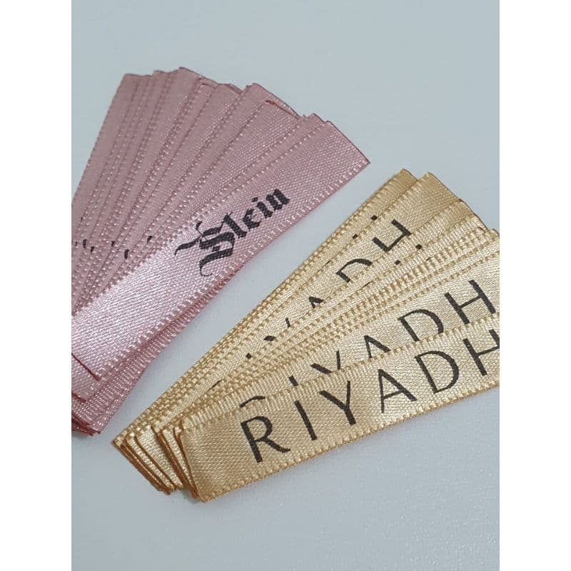 100 Etiquetas para roupas personalizadas 1,5cm