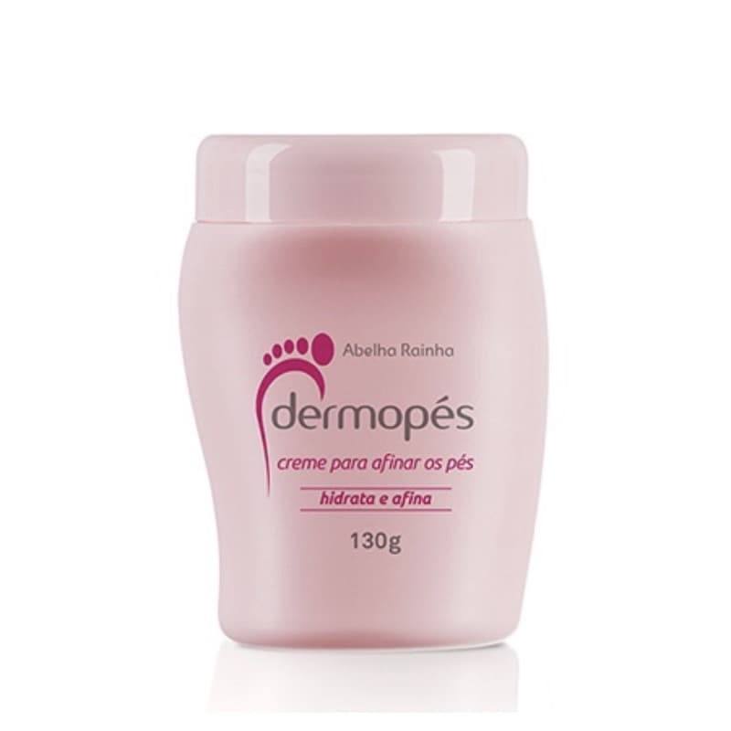 Creme Para Afinar Os Pés Hidrata E Afina Dermopés Abelha Rainha - 130g