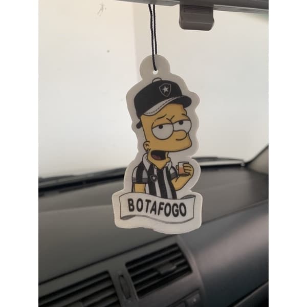 Aromatizantes Personalizados - Time Botafogo - Cheirinho de Carro - Pronta Entrega no Brasil - Tipo little trees
