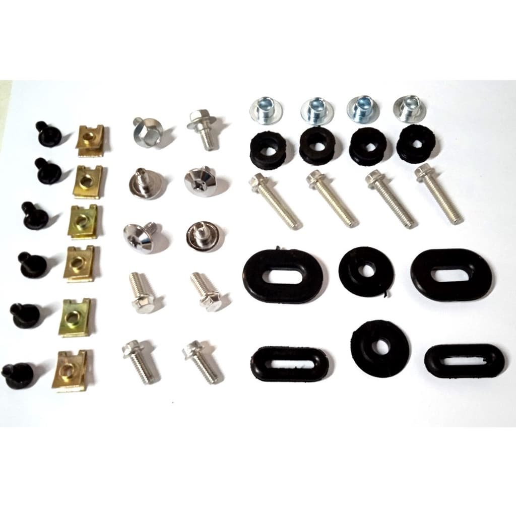Parafusos Carenagem + Coxim Cbx 200 Titan Fan Cb 300 Twister 40 Peças
