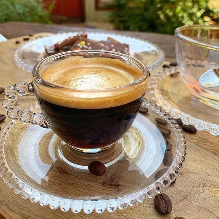 Jogo De Xícaras Para Café 90ml Pearl 12 Peças Hauskraft