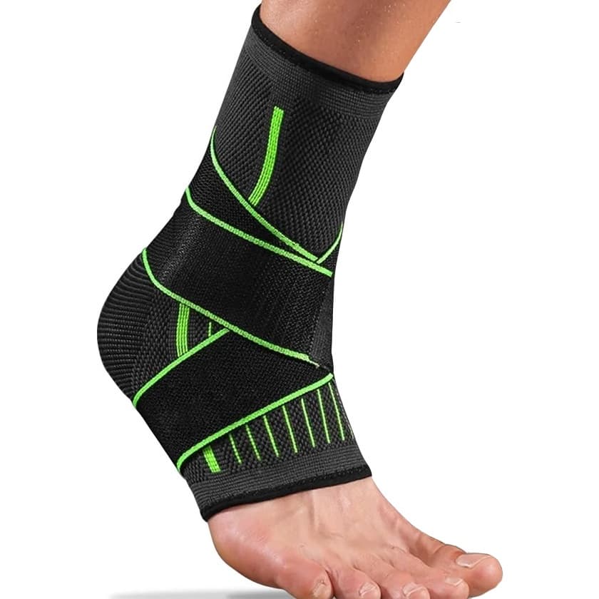Tornozeleira de Compressão e Crosfit com Velcro Ajustável MBFIT