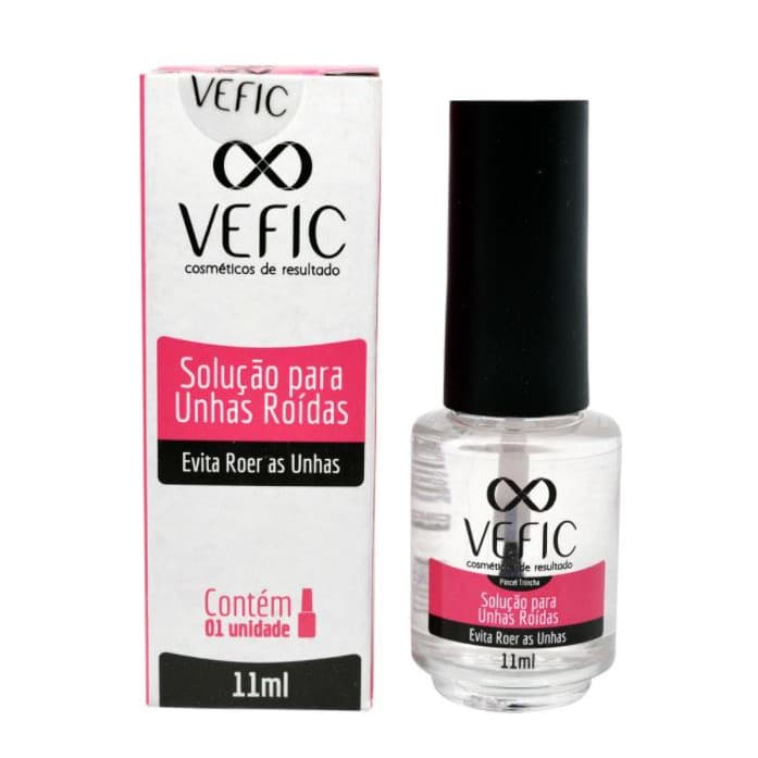 Vefic -  Base Solução Para Unhas Roídas - 11ml