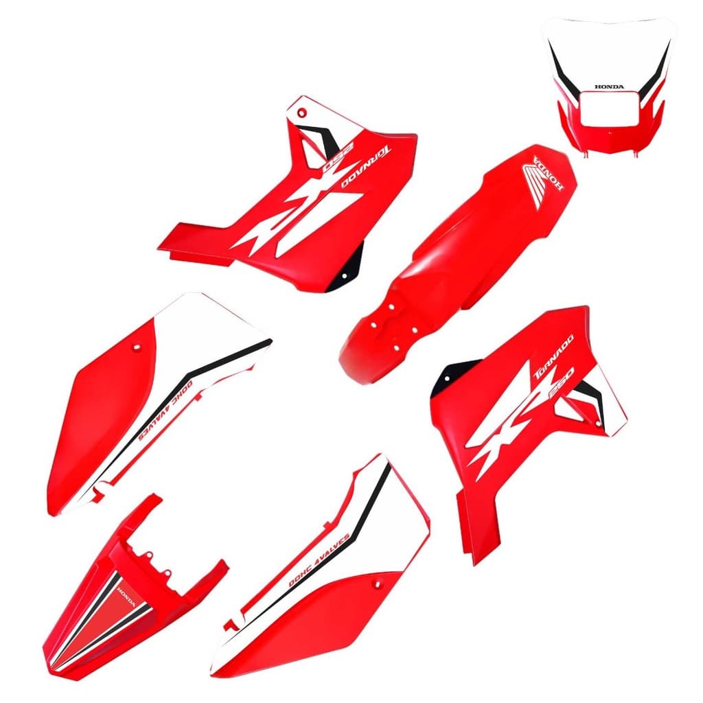 Kit Adesivos Take Completo Honda Xr 250 Tornado Biker R1de On Road