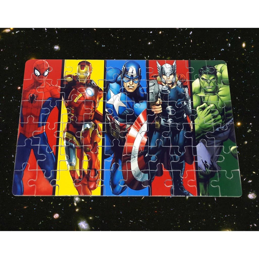 Quebra-Cabeça Personalizado Vingadores Marvel