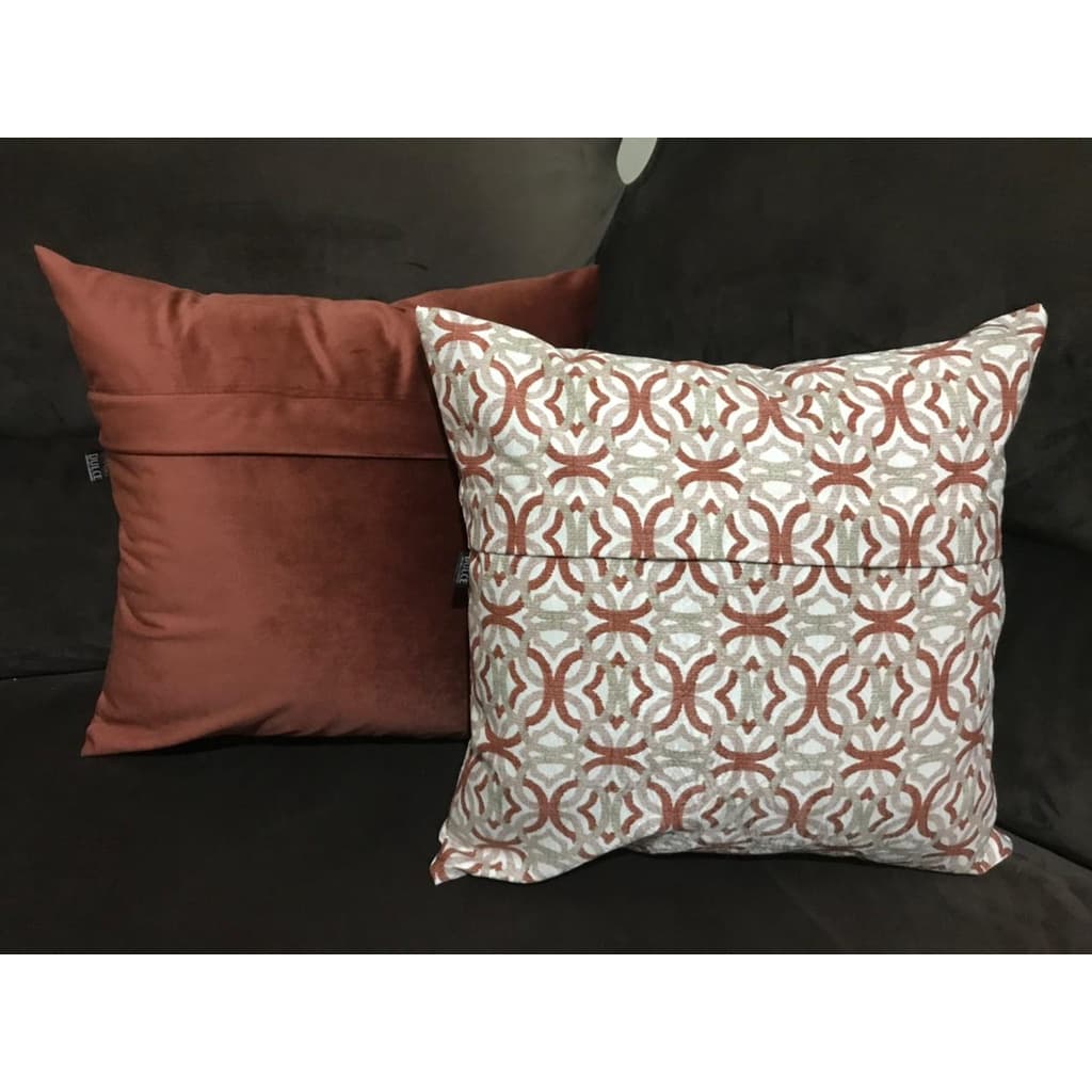 CAPA ALMOFADA JACQUARD - 43x43cm