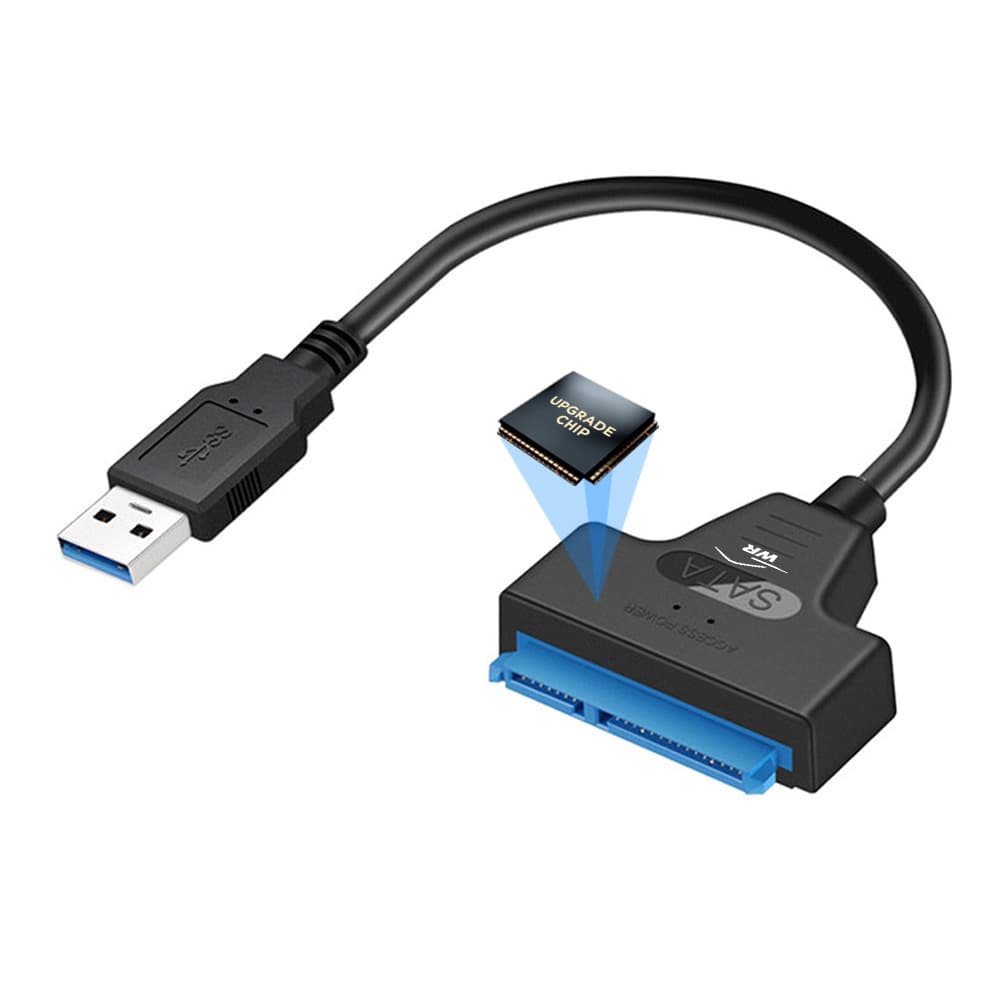 Cabo USB 3.0 Leitor de HD e SSD 2,5 polegadas ( De Notebook)