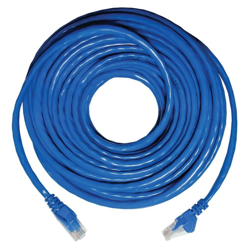 Cabo De Rede Plus Cable Pc Eth5e Patch Cord Cat 5e Azul - 10 Metros