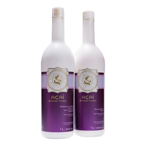Escova Progressiva Eternity Liss Açai  2x1000ml (ORIGINAL C/ NOTA FISCAL)