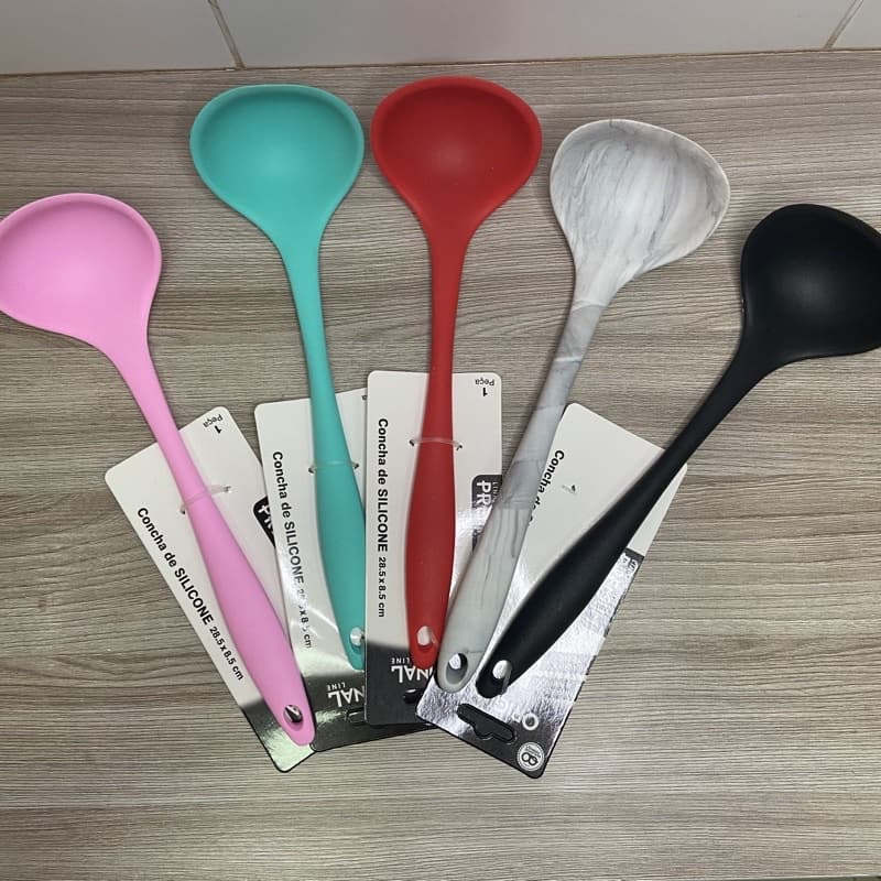 Concha de Silicone Grande 28,5cm  REF. SL0611 - Concha de Feijão de Silicone