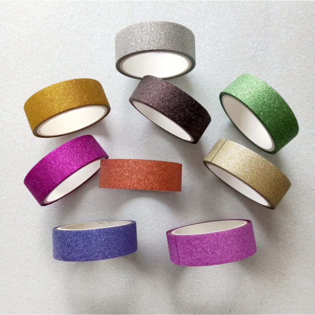 Washi Tape com Glitter - Unidade