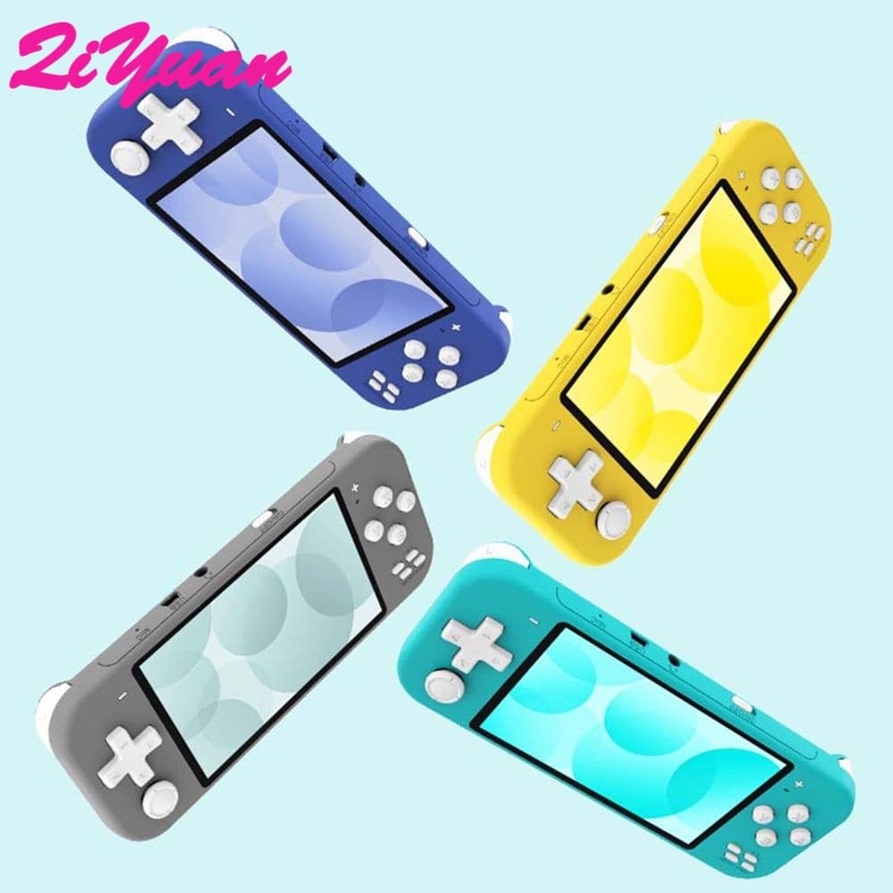 X20 Mais Novo Portátil Mini Game Console 4.3 Polegada Handheld Duplo Joystick 8gb Preload 1000 Jogos Livres Suporte Tv Out Video Machine Jogo Smar