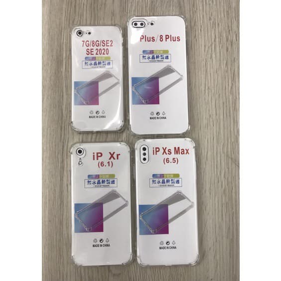 Capa Anti Shock Iphone 7G/8G/7plus/8plus/XR/XSMax    Transparente Capinha Silicone Case Envio no Brasil