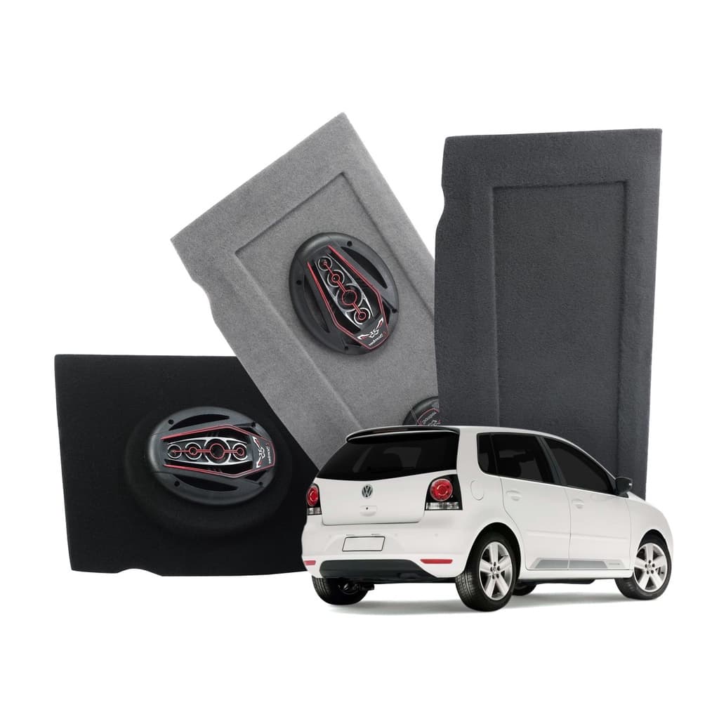 Tampão Bagagito Volkswagen Polo Hatch 2003 2004 2005 2006 2007 2008 2009 2010 2011 2012 2013 2014