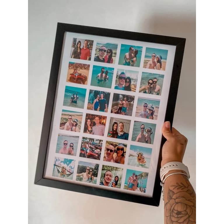 Quadro personalizado com fotos - NOS ENVIE SUA FOTO E PERSONALIZAMOS PARA VOCÊ - 60x40