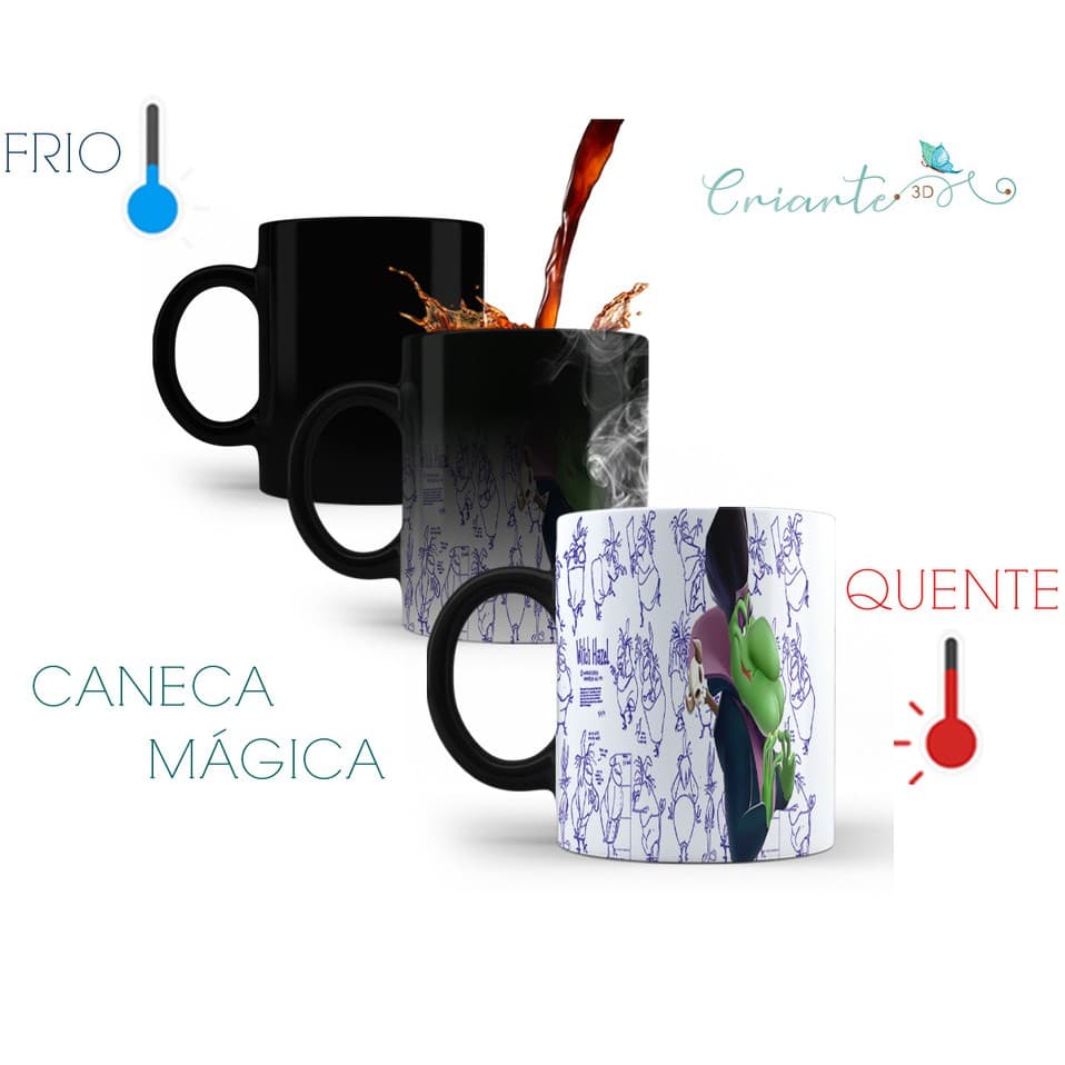 Caneca Porcelana Mágica  Looney Tunes #18