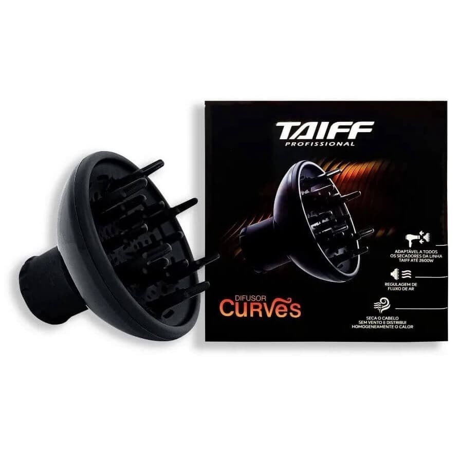 Difusor Curves Para Secadores Taiff Versátil e Resistente