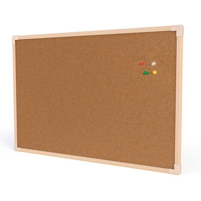 Quadro Aviso Cortiça Moldura Madeira 90x60cm + 100 Alfinetes Aguardamos Sua Compra . envio rapido
