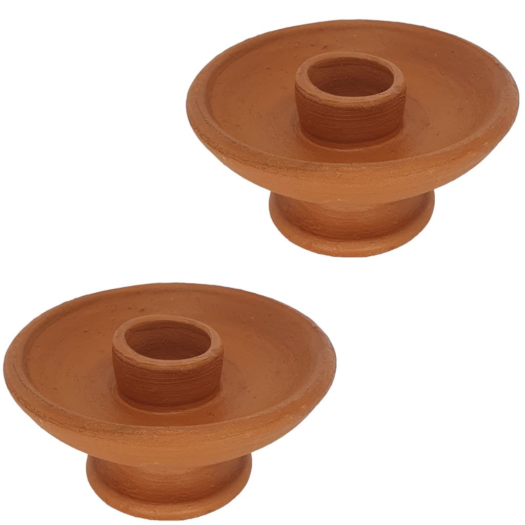 Porta Velas Castiçal Artesanal Decorativas Suporte Rustico