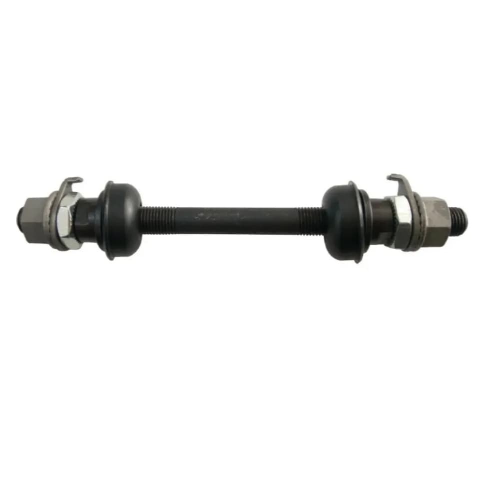 Eixo Dianteiro c/ caixa colar 3/8x140mm Bicicleta Bike