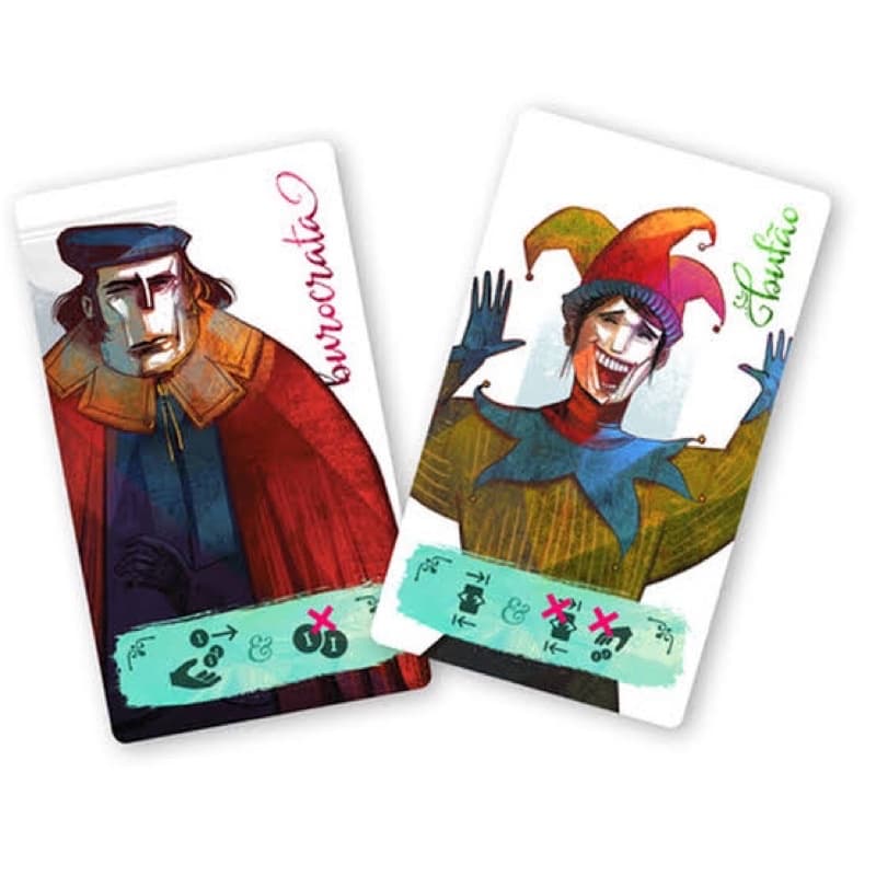 Jogo COUP Expansão - Pack Cartas Bufão & Burocrata - Grok