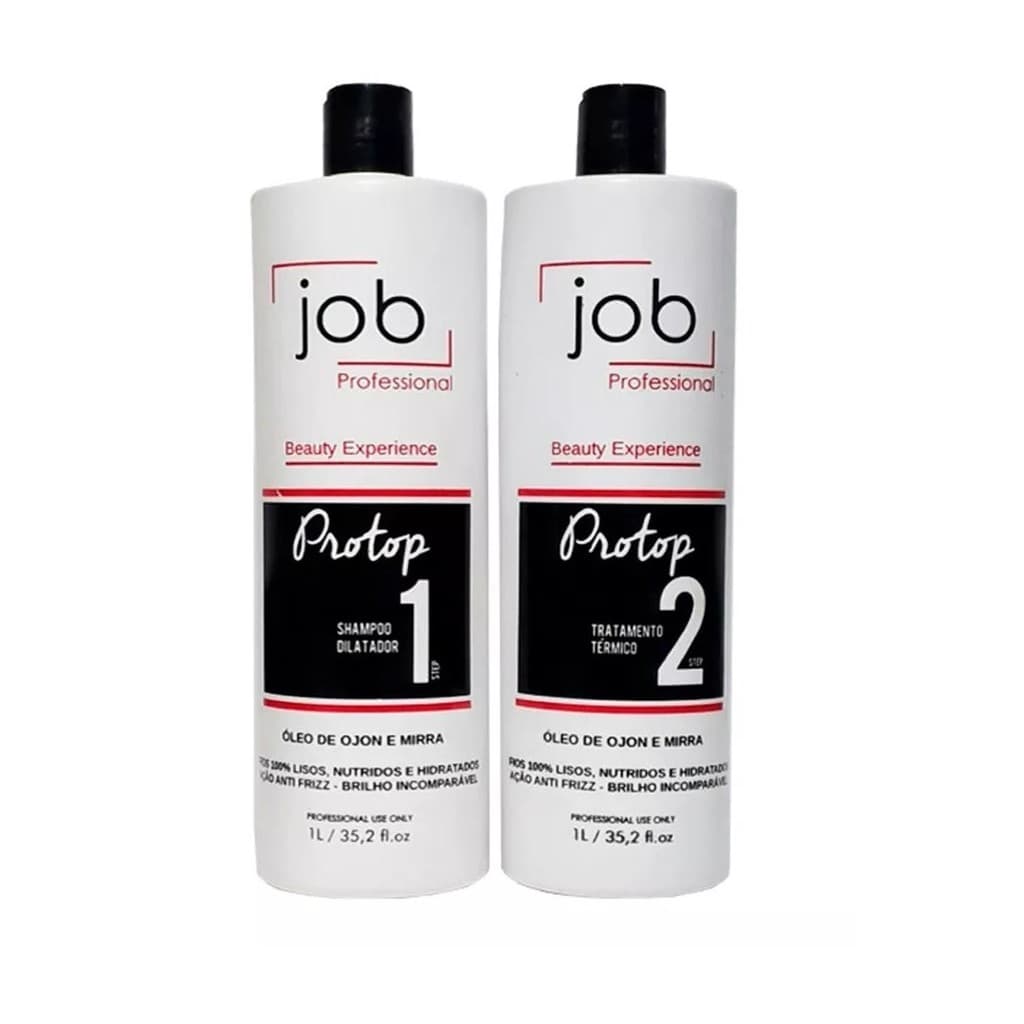 Kit Escova Progressiva Job Hair 2x1litro
