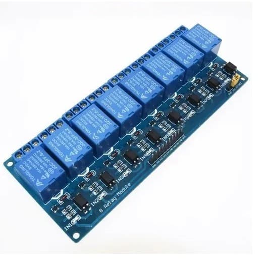 Módulo Relé 8 Canais 5v / Para Arduino / Pic Arm E Outros Pe [ Código 04 ]