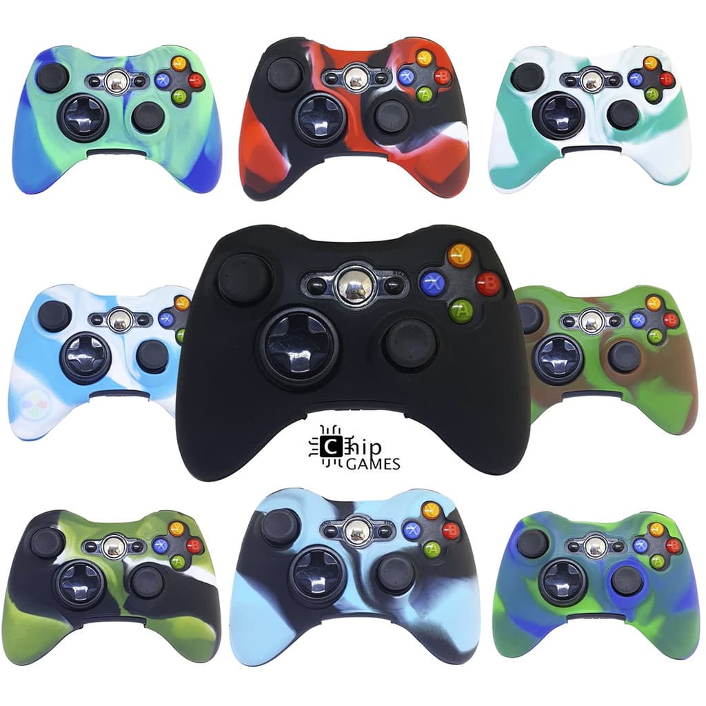 Capa Case Silicone Protetora Controle do Xbox 360