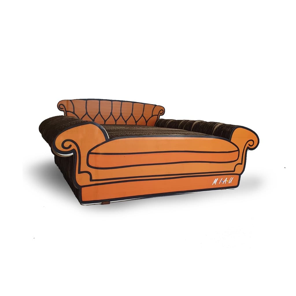Arranhador de Gatos Sofa Friends Caminha cama