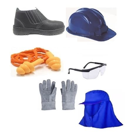 Kit Protecao Obra Pedreiro Servente Trabalho Construcao