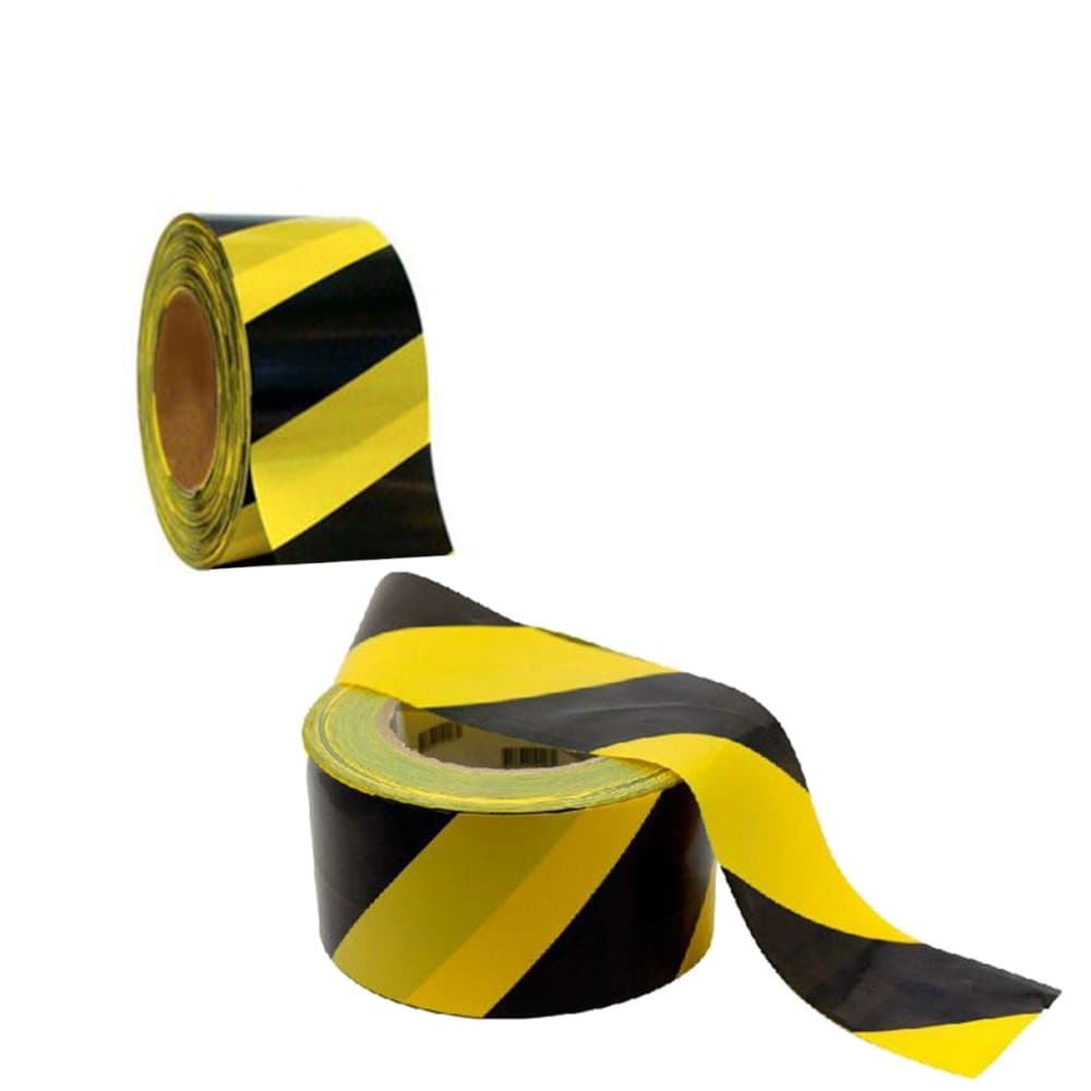 Fita Para Demarcação De Solo Zebrada 30m X 48mm Adesiva