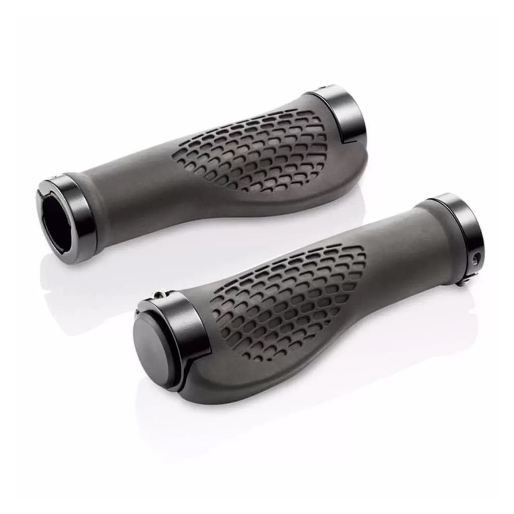 Manopla 130mm comfort borracha tpr preta com trava preta