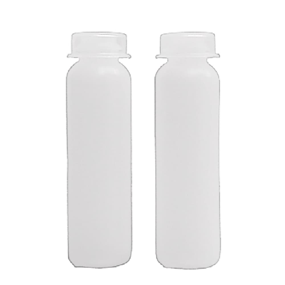 100 frasco flaconete de 10 ml de plástico com tampa de pressão