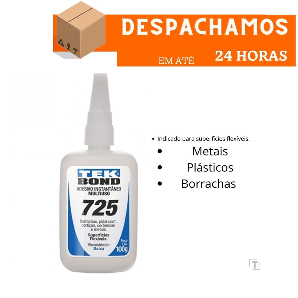 Cola Instantânea Tek Bond 725 100g