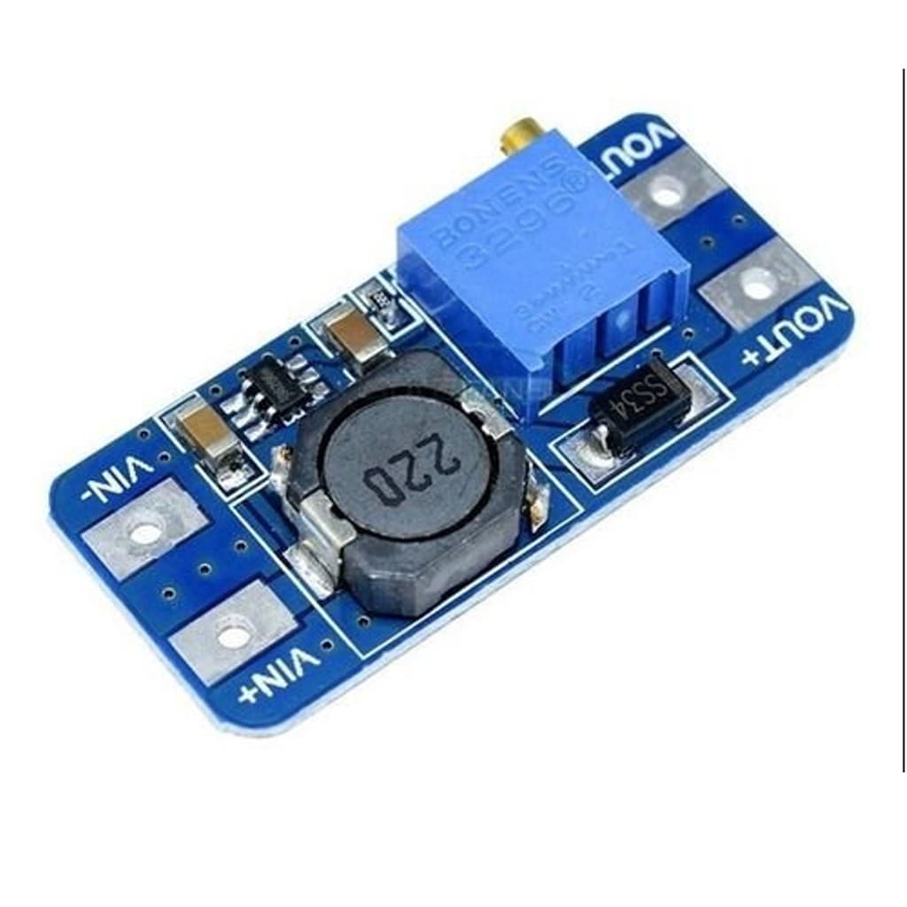 Regulador De Tensão Mt3608 Conversor Step Up Arduíno, Arduino Mega, Arduino Uno, Esp8266, Esp32, W5100, Hc-05, Hc-06