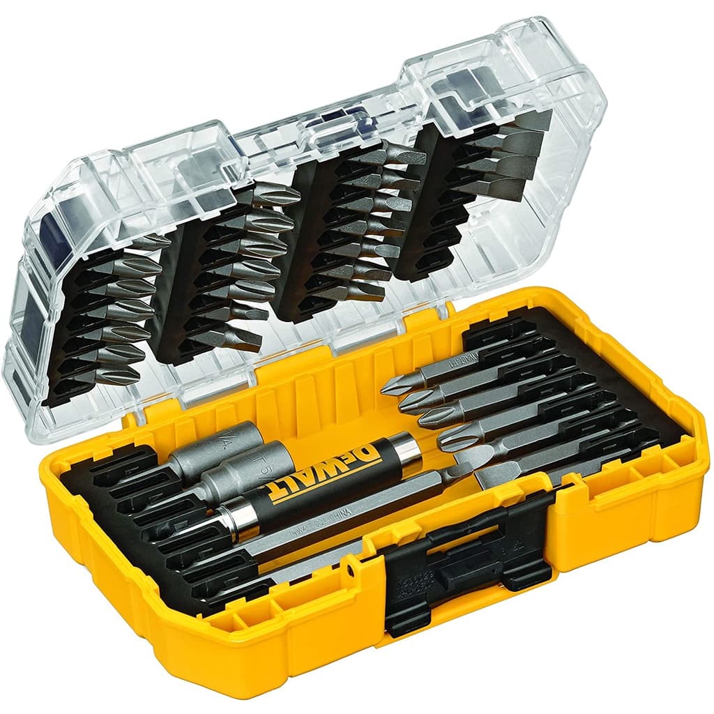 Kit Jogo De Bits E Pontas P/ Parafusar 37 Pcs Dewalt Dw2163