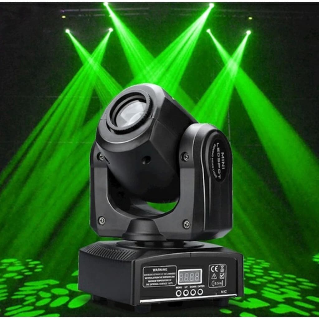 Mini Moving Head Beam 30w Rgbw Strobo