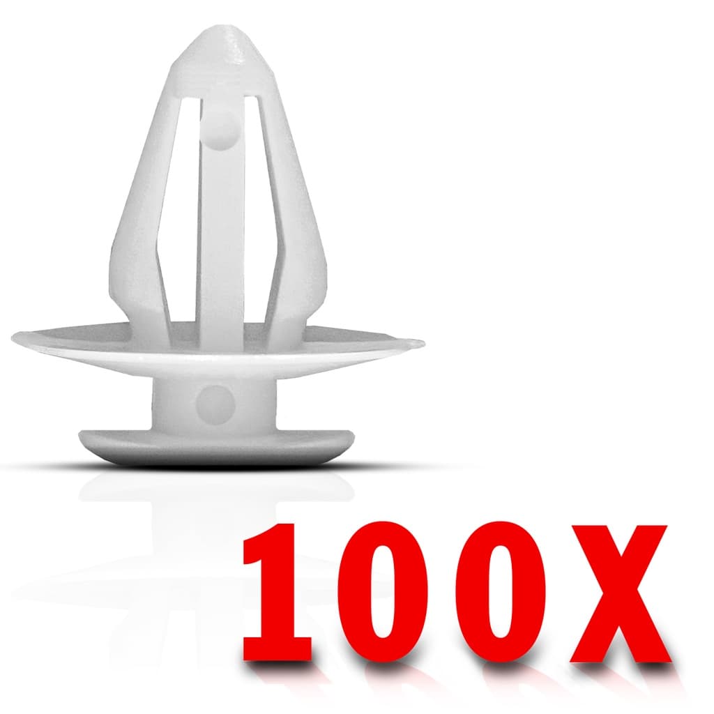 100 Presilha Grampo Para Forro Porta Linha Gm Celta Corsa
