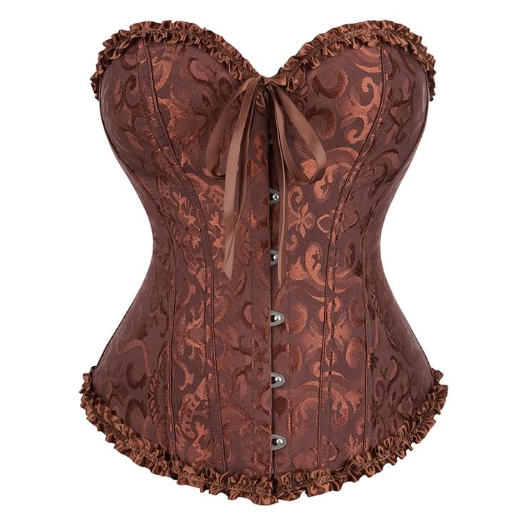 WECHERY Corset Noiva Festa De Casamento Mulheres Moldando Espartilhos De Laço