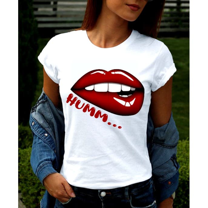 Camiseta personalizada unissex branca