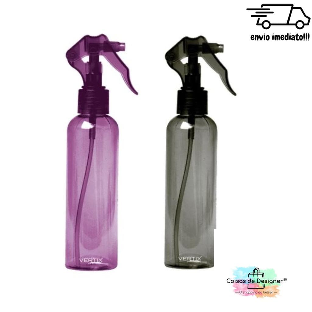 Frasco Borrifador Plástico Tubo 200ml - Vertix