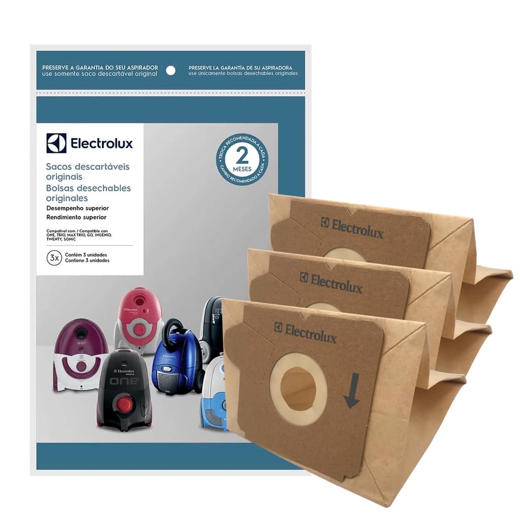 Saco Aspirador Electrolux Sonic One Go Trio Ingenio 3un