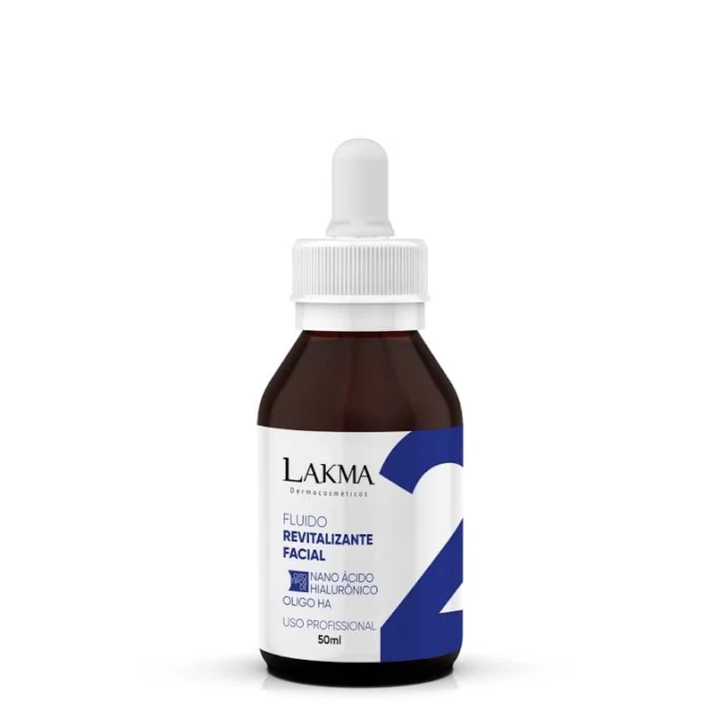 Fluído Revitalizante Passo 2 NANO ÁCIDO HIALURÔNICO 10% - 50ml LAKMA