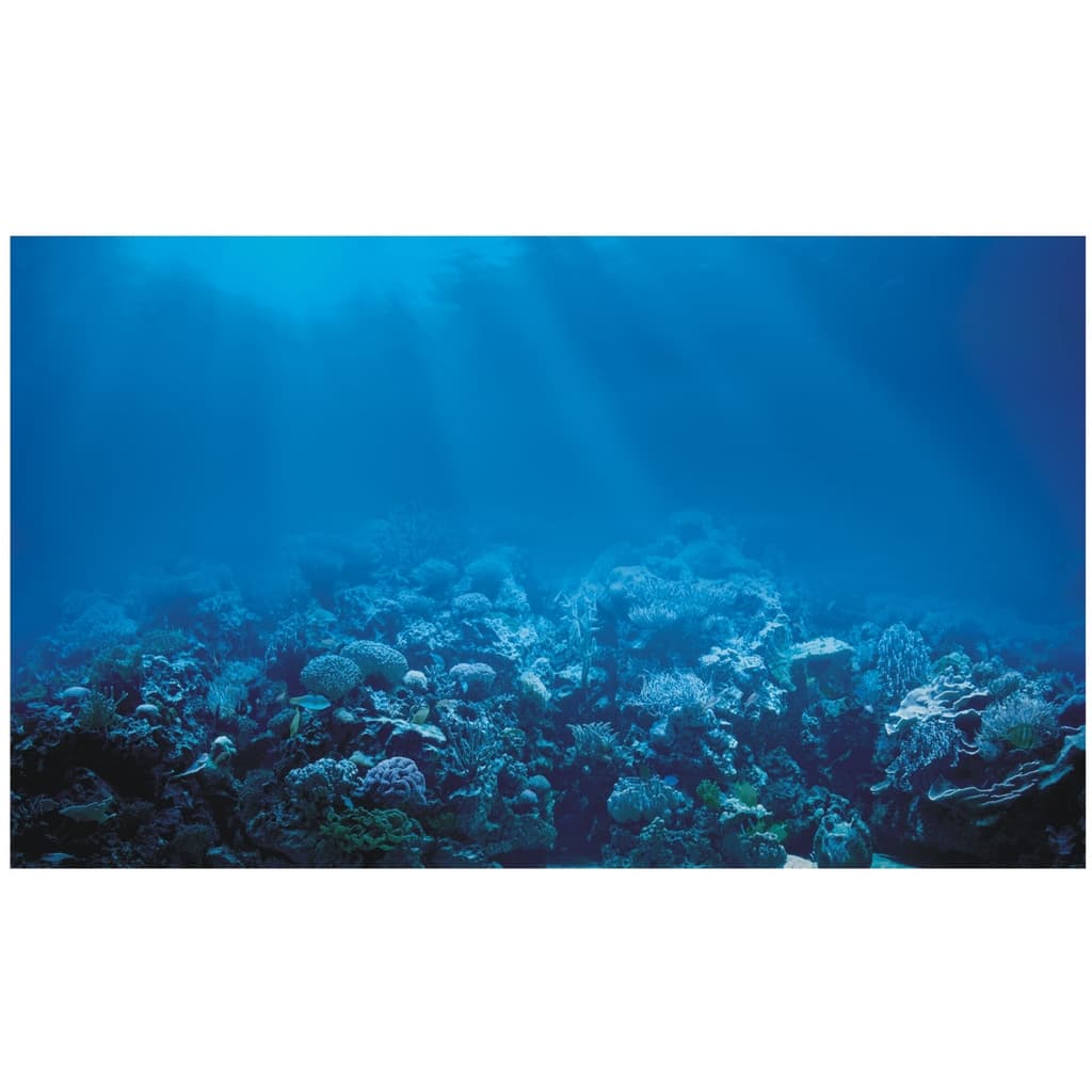 Adesivo Papel Parede Peixes Aquário Decoração Oceano Fundo Do Mar J 275