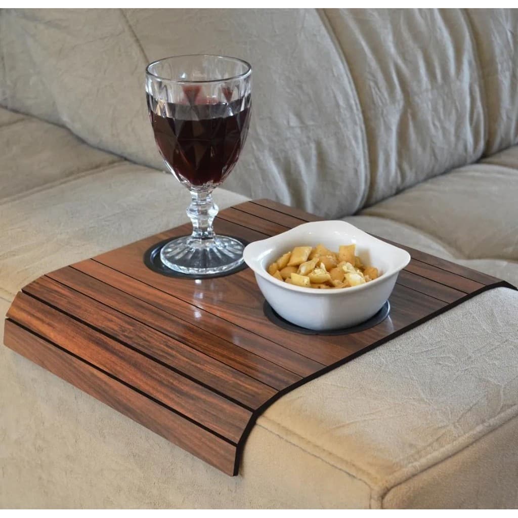 suporte copo sofa ipe tom claro madeira resistente S IPE