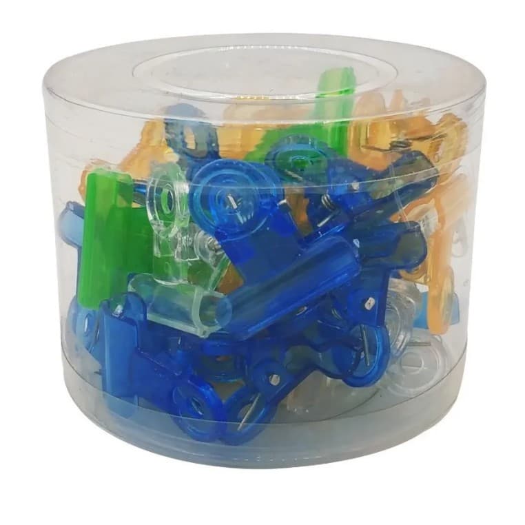 Kit 30 Presilhas Curvatura C Pequeno Acrilica