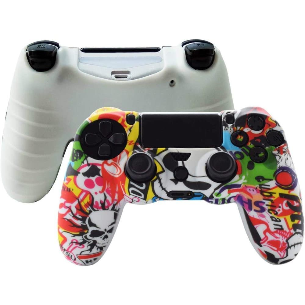 capa protetora de silicone  para controle de ps5 camuflada