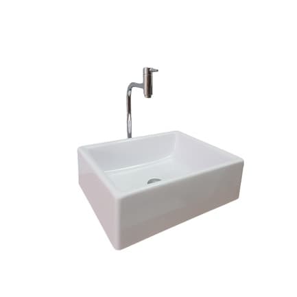 Cuba Verbena De Apoio Banheiro 41x33 Branco Casa Laura Decor